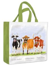 Cheddar Cows Medium Gusset Bag